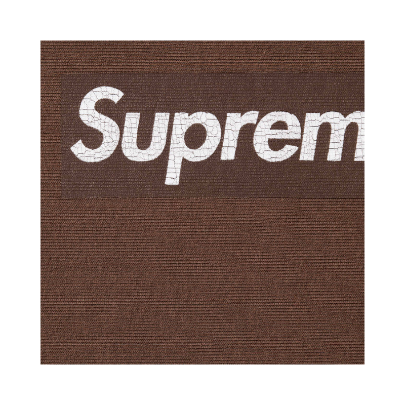 Crewneck Box Logo Brown SS25 | Supreme
