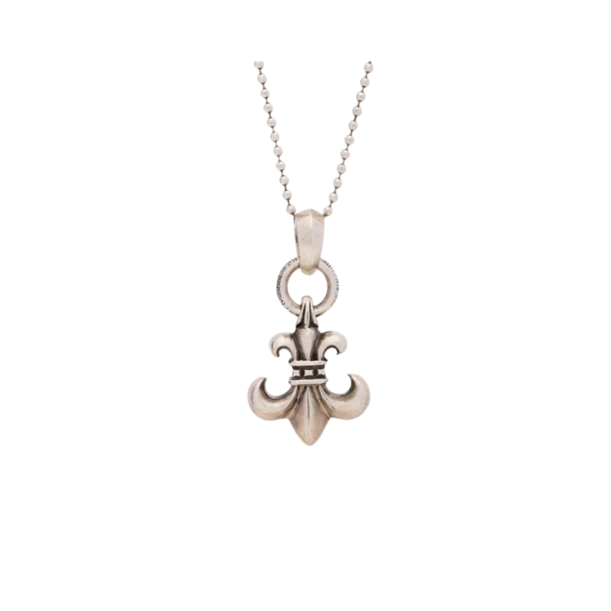 Pendant Chain & Small Fleur De Lys | Chrome Hearts