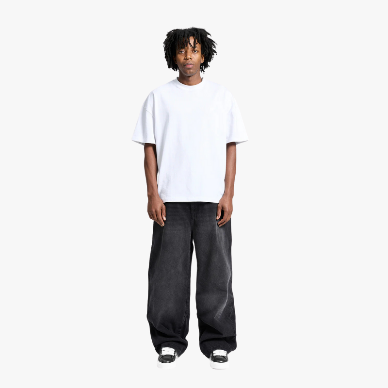 Jeans Washed Black | Reternity