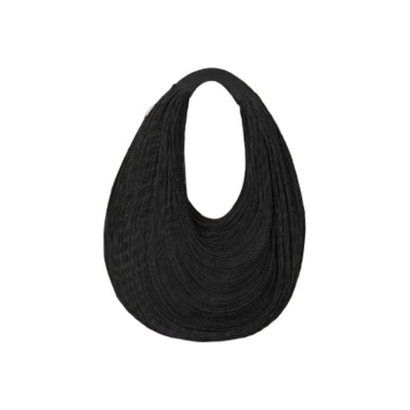 Shoulder bag Bivalda Shoulder (big size) Coal | Mariana Méndez