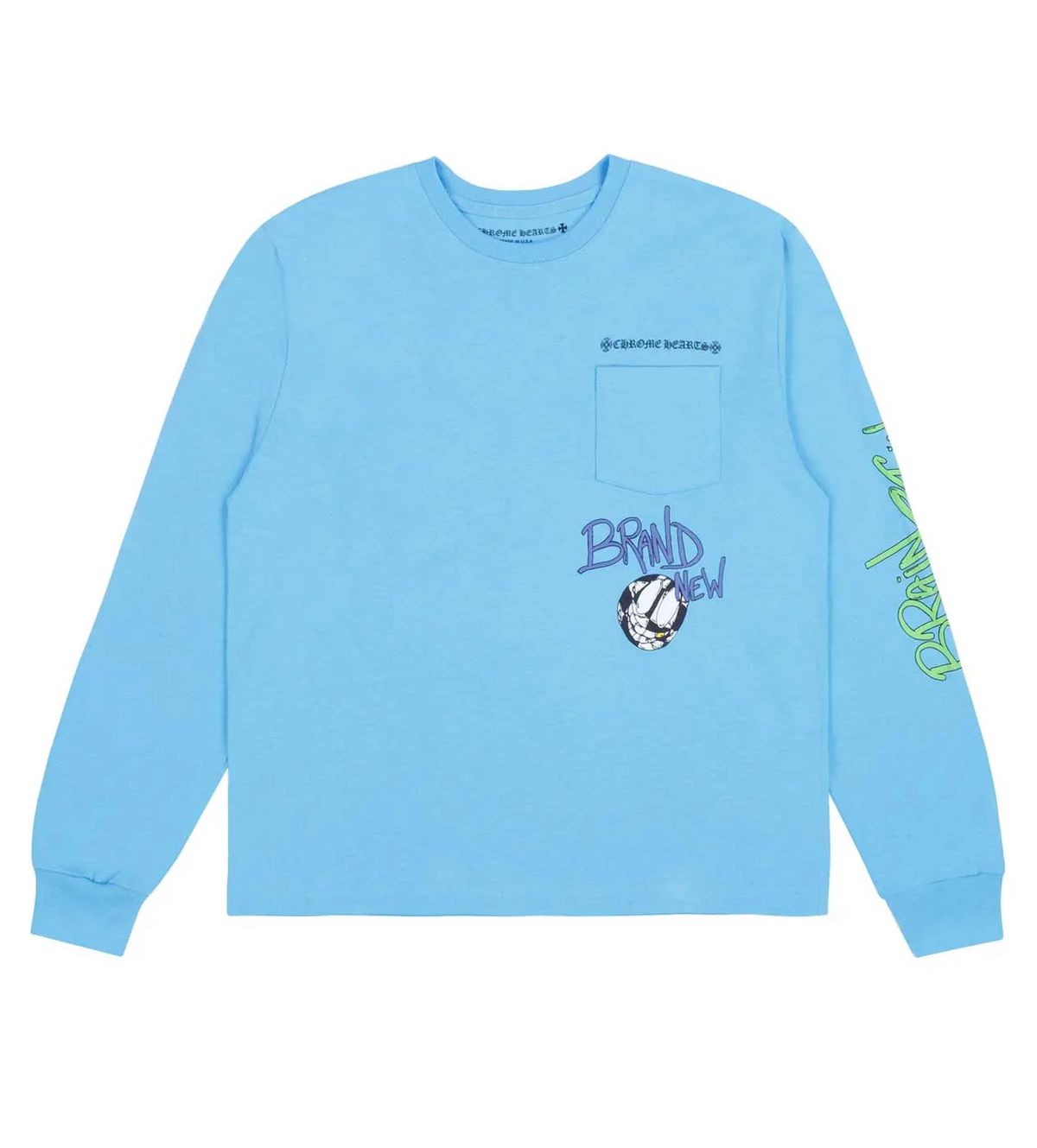 Longsleeve Baby Blue Brand New | Chrome Hearts, Hype clothes