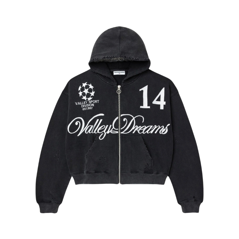 Zip Hoodie Mono 14 | Vale Lives