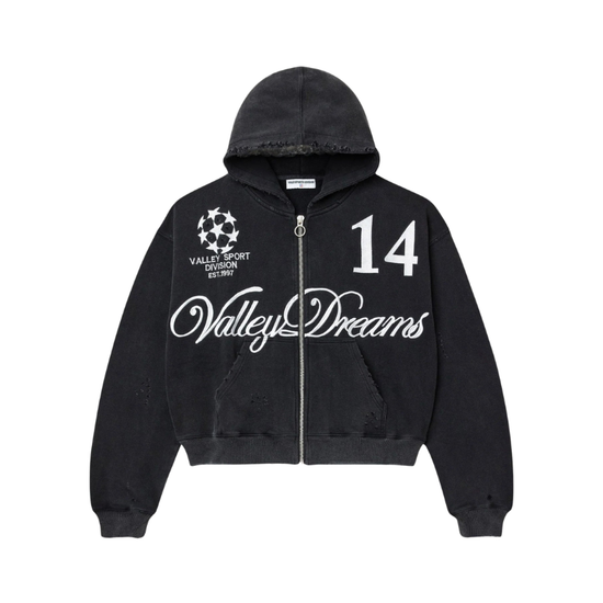 Zip Hoodie Mono 14 | Vale Lives