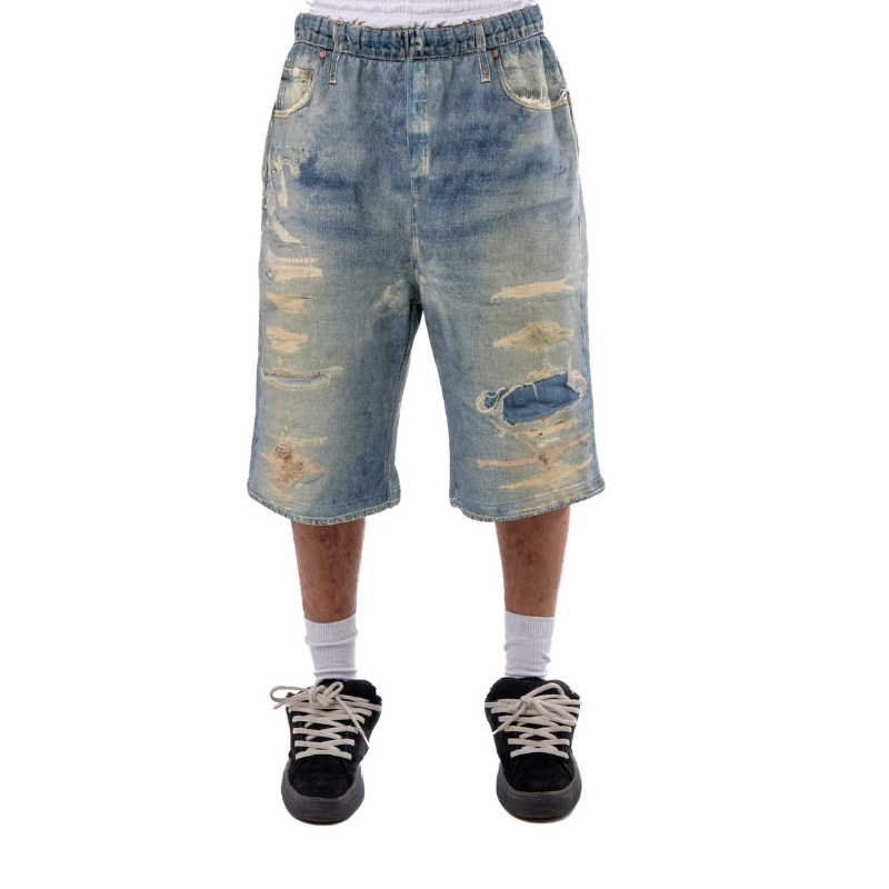 Shorts Illusion Jeans Blue | ABELA023