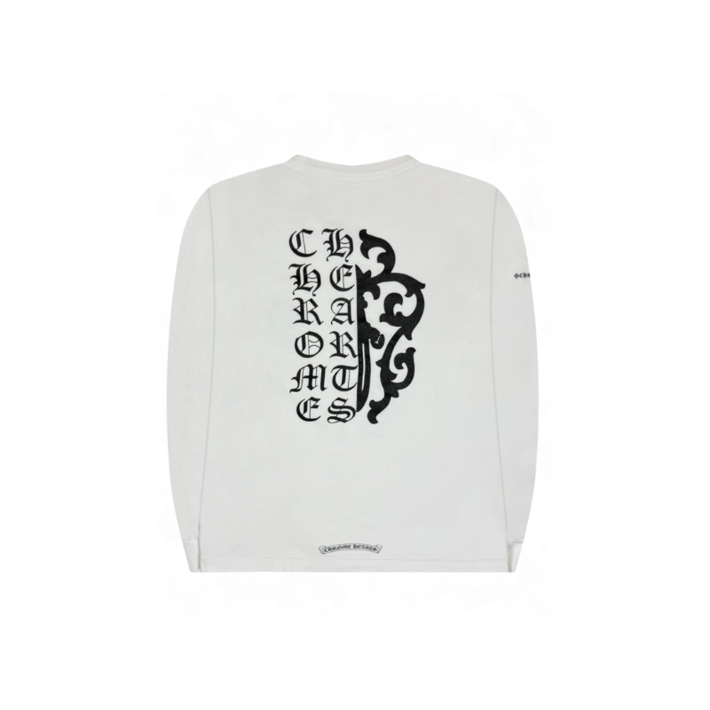 Longsleeve White Dagger | Chrome Hearts