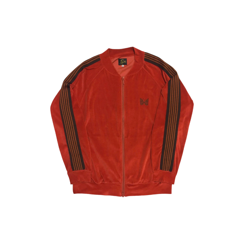 Jacket Velour Burnt Orange | Needles