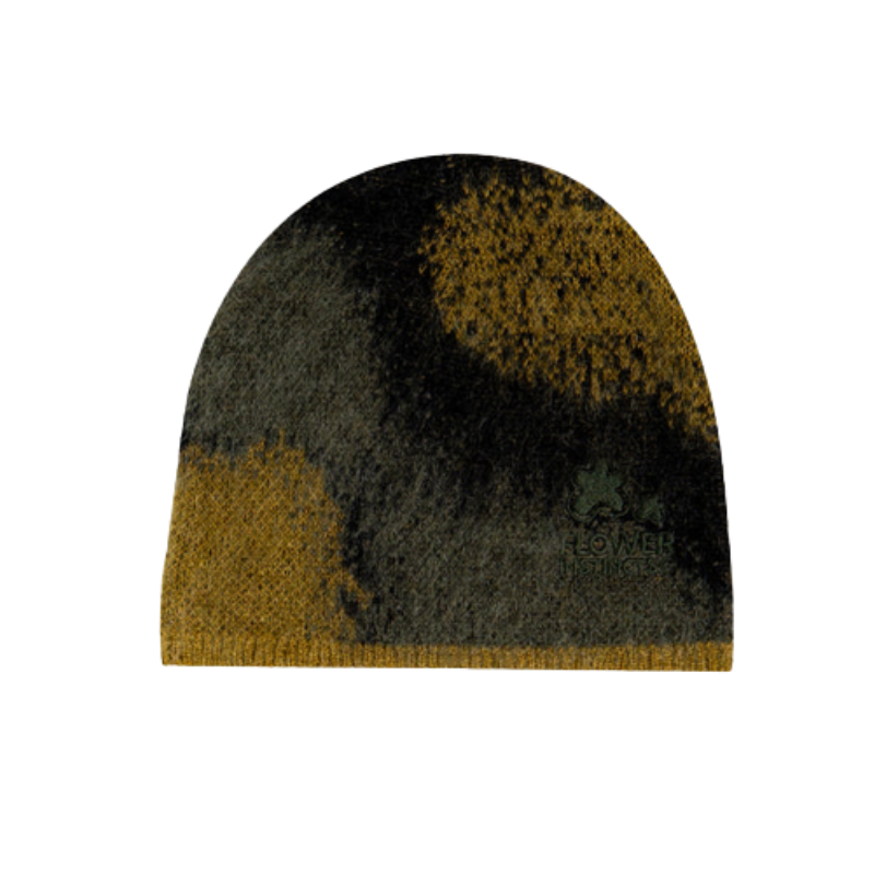 Beanie Mohair Green | Flower Instincts