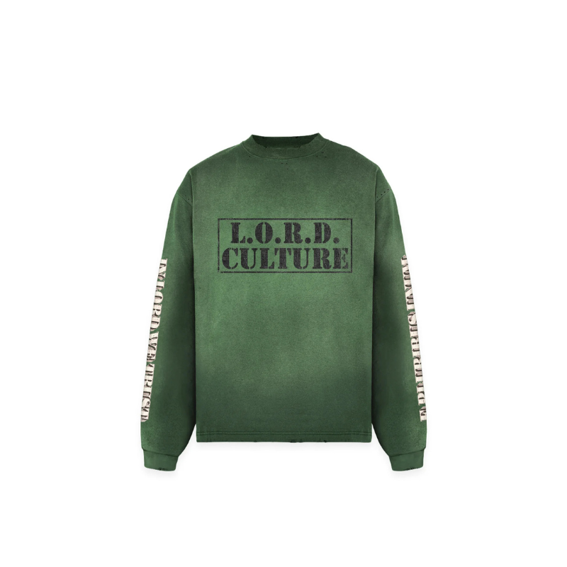 Longsleeve Classified Green | Lord Culture