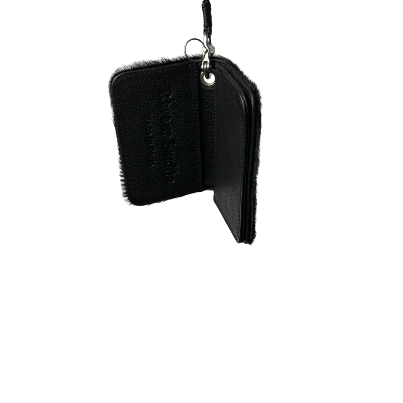 Wallet Pony Obsidian Black Blue | Reveur Lucide