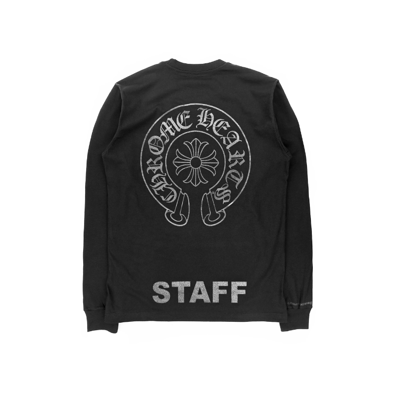 Longsleeve Staff Grey | Chrome Hearts