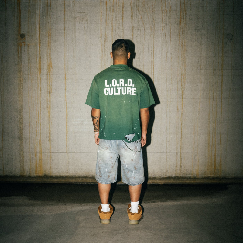 T-shirt Destroyed NSFW Green | Lord Culture