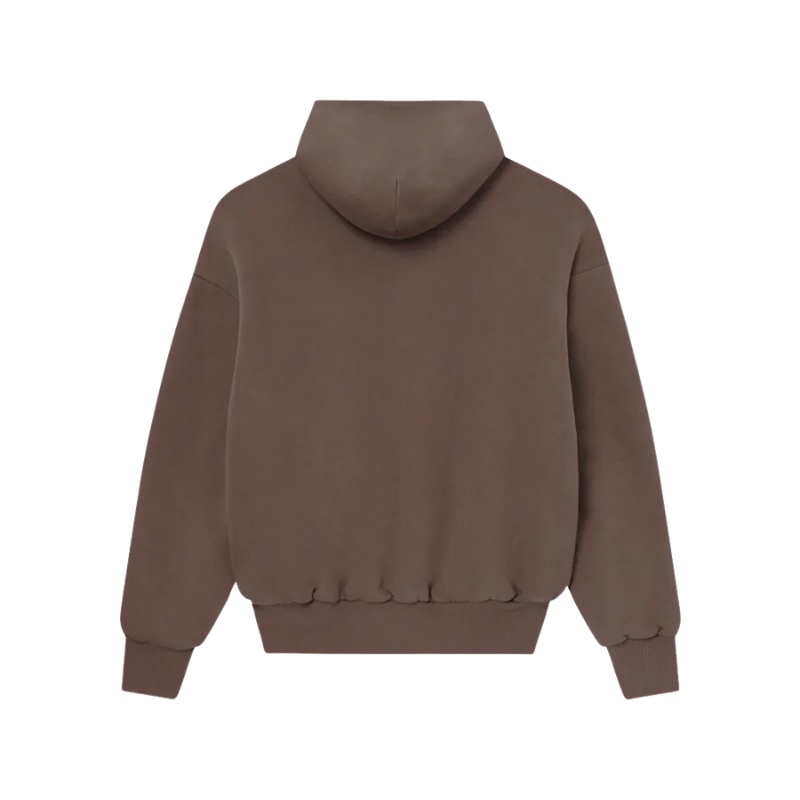 Sweat à capuche zippé November Brown | Perplex