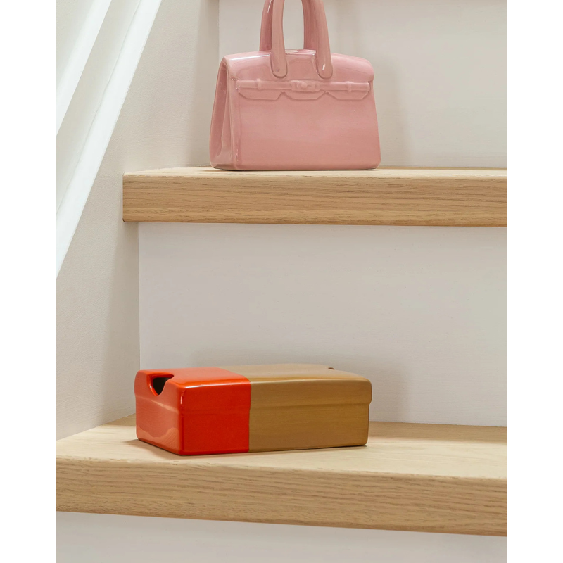 Home Decor Stash Box Piggy Bank (Two-Tone) | Curves