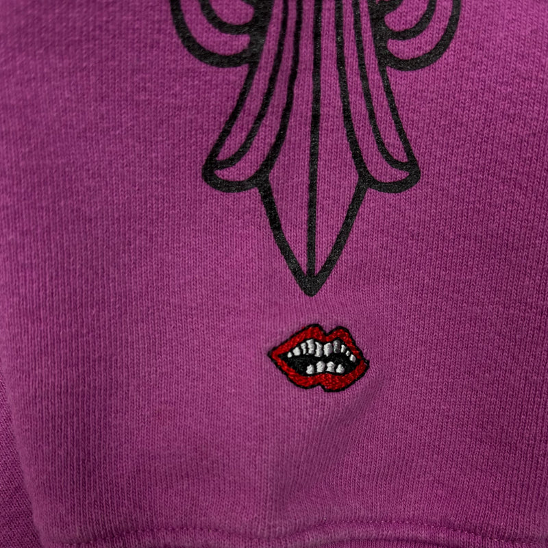 Hoodie Purple Vintage | Chrome Hearts x Matty Boy