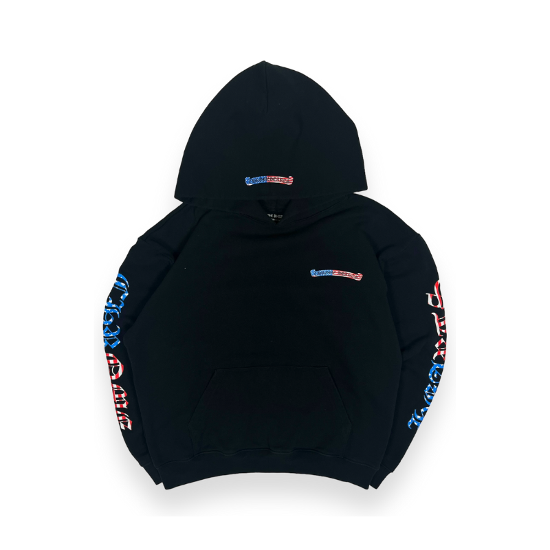 Sweat à capuche America noir | Chrome Hearts x Matty Boy