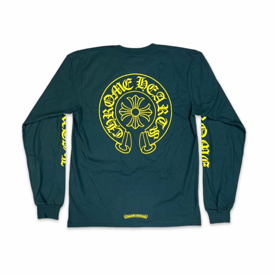 Longsleeve Green/Yellow | Chrome Hearts