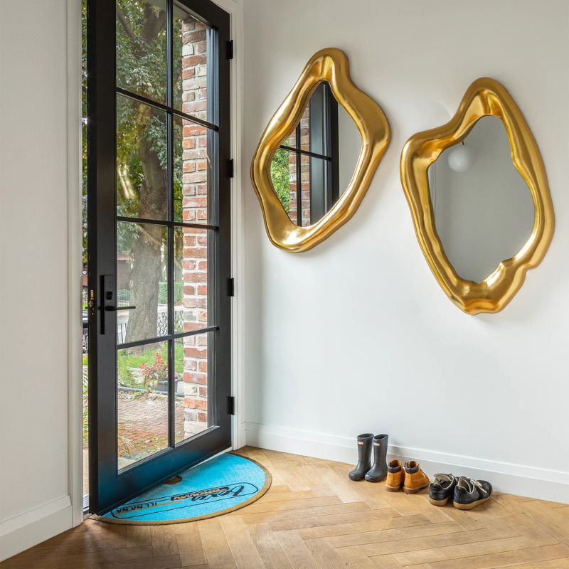 Home Decor III Na Na Half-Disc Floor Mat | Curves