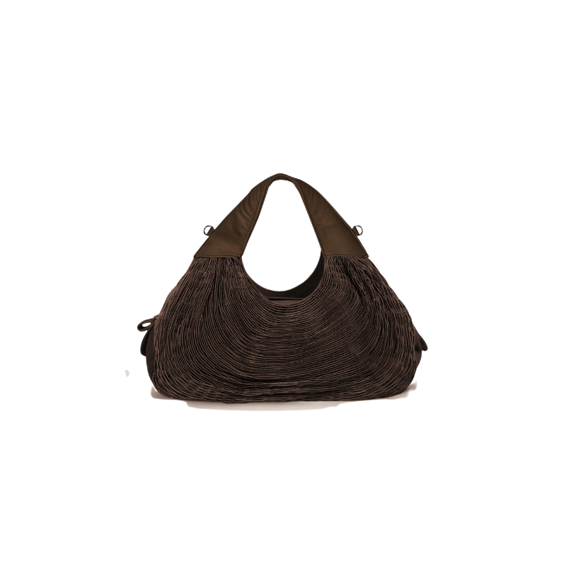 Shoulder bag Doc Medium Dark Chocolate  | Mariana Méndez