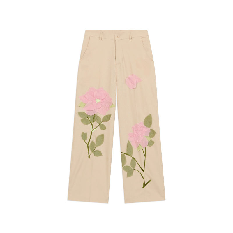 Lounge Pants Flower Applique | KidSuper