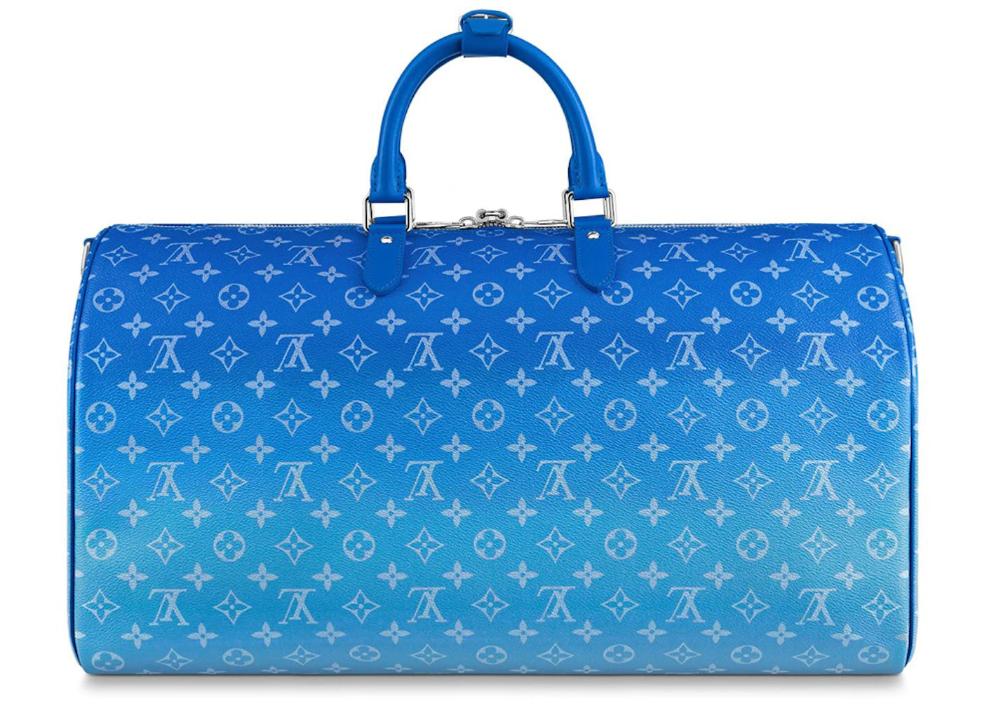 Duffle Bag Clouds Monogram Canvas Bandouliere 50 Blue | Louis Vuitton