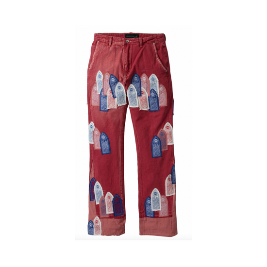 Jeans Patch Arched Carpenter Crimson | WhoDecidesWar