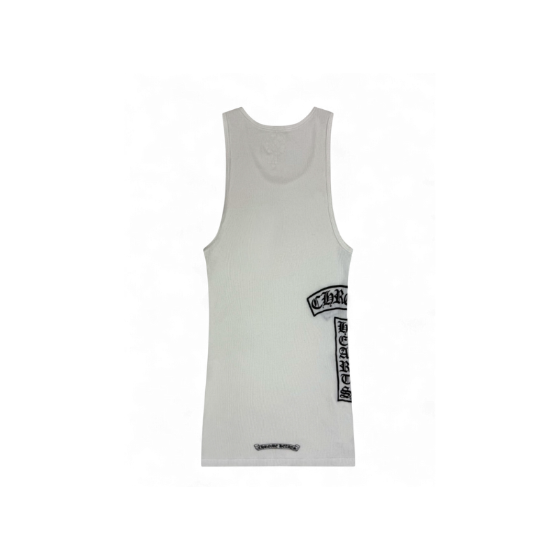 Tank Top T-Bar White | Chrome Hearts