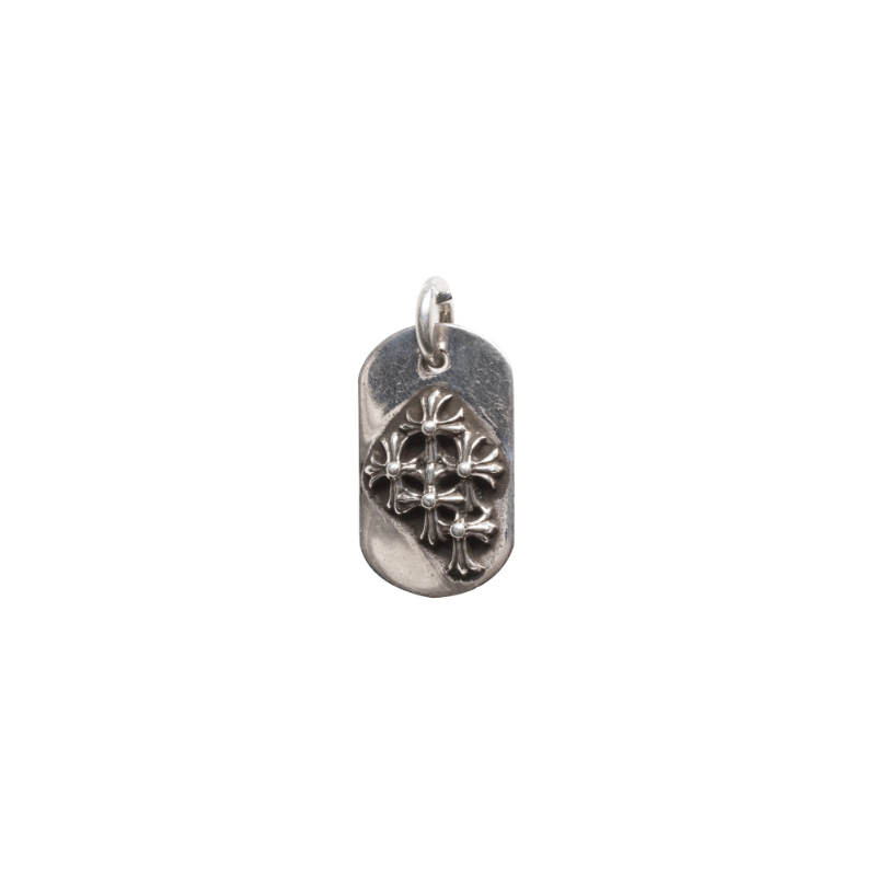 Pendant Cemetery Cross Dog Tag | Chrome Hearts