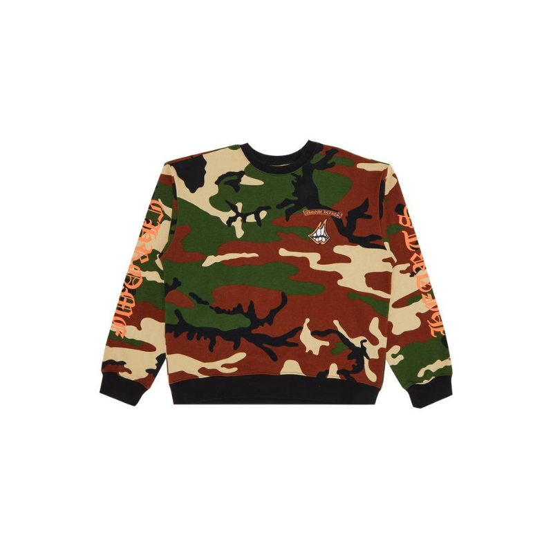 Crewneck Matty Boy Camo | Chrome Hearts – Maison Guava