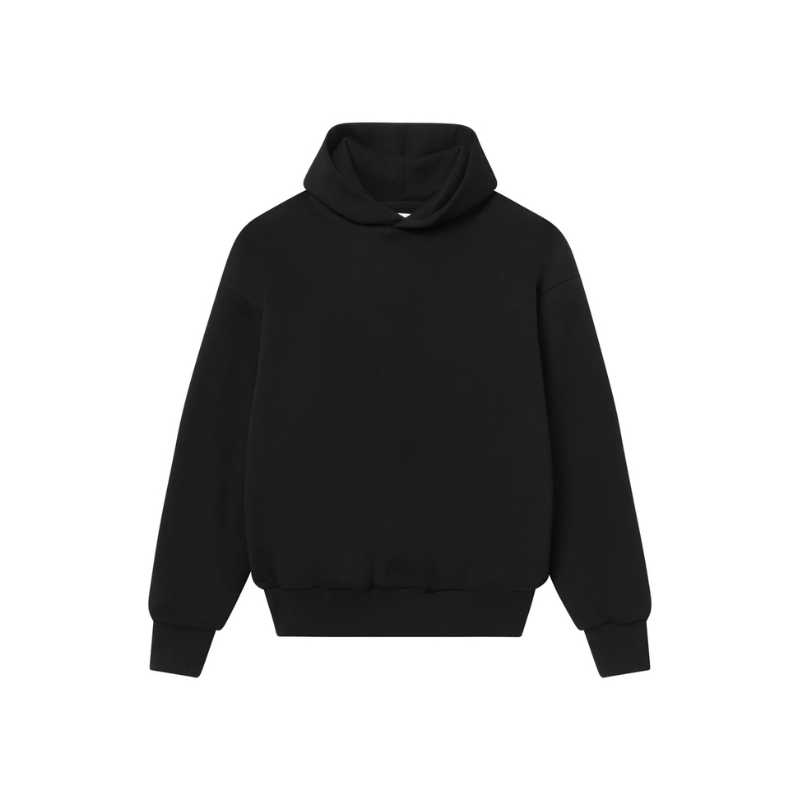 Sweat à capuche noir | Perplex