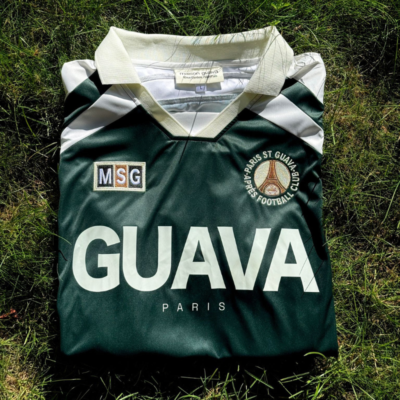 Jersey "Comme À La Maison" Green. | Maison Guava