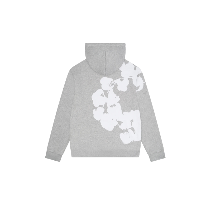 Hoodie Jumbo Wreath Grey | Denim Tears