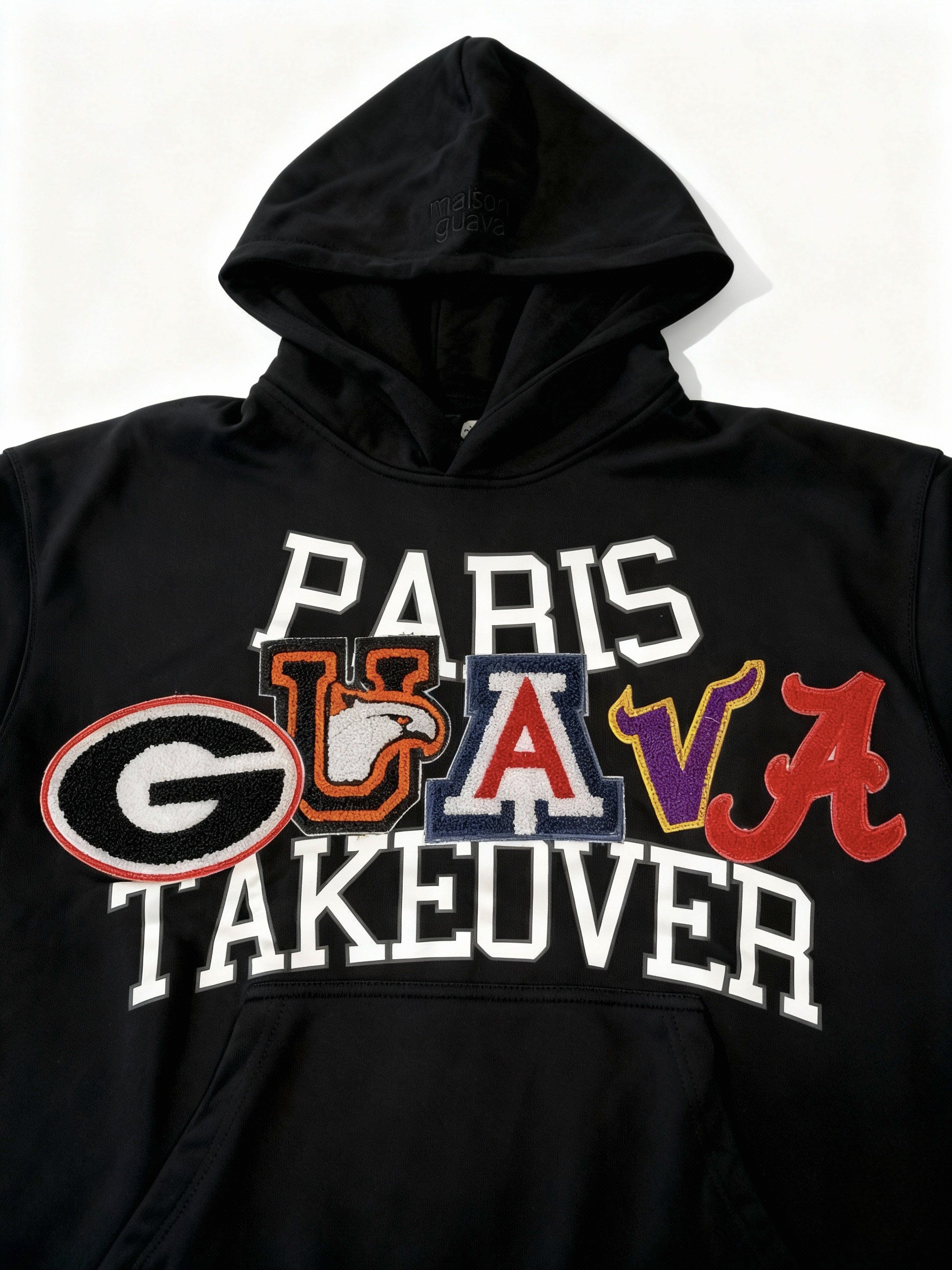 Hoodie Take Over Black | Maison Guava