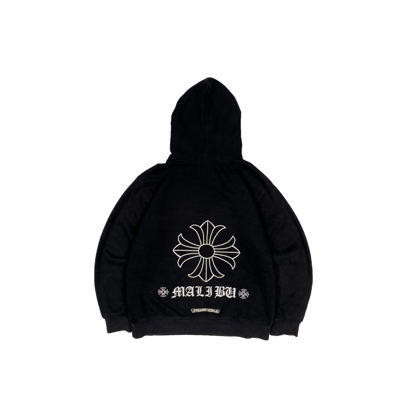 Hoodie Malibu Cross Black | Chrome Hearts