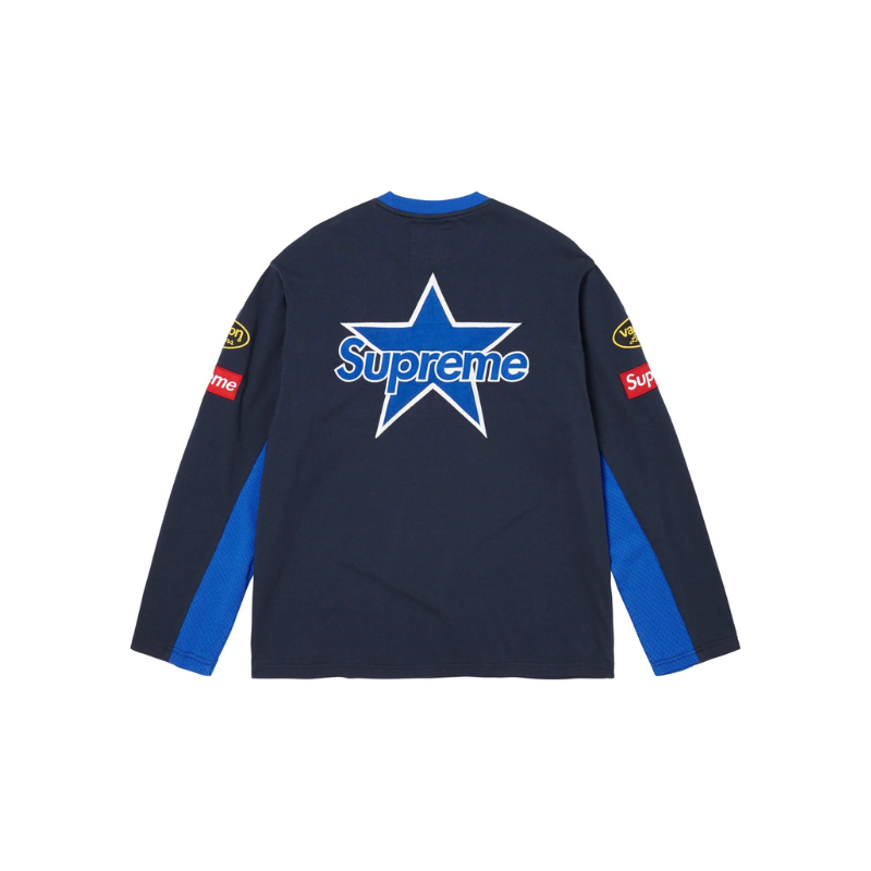 Longsleeve Star Navy | Supreme