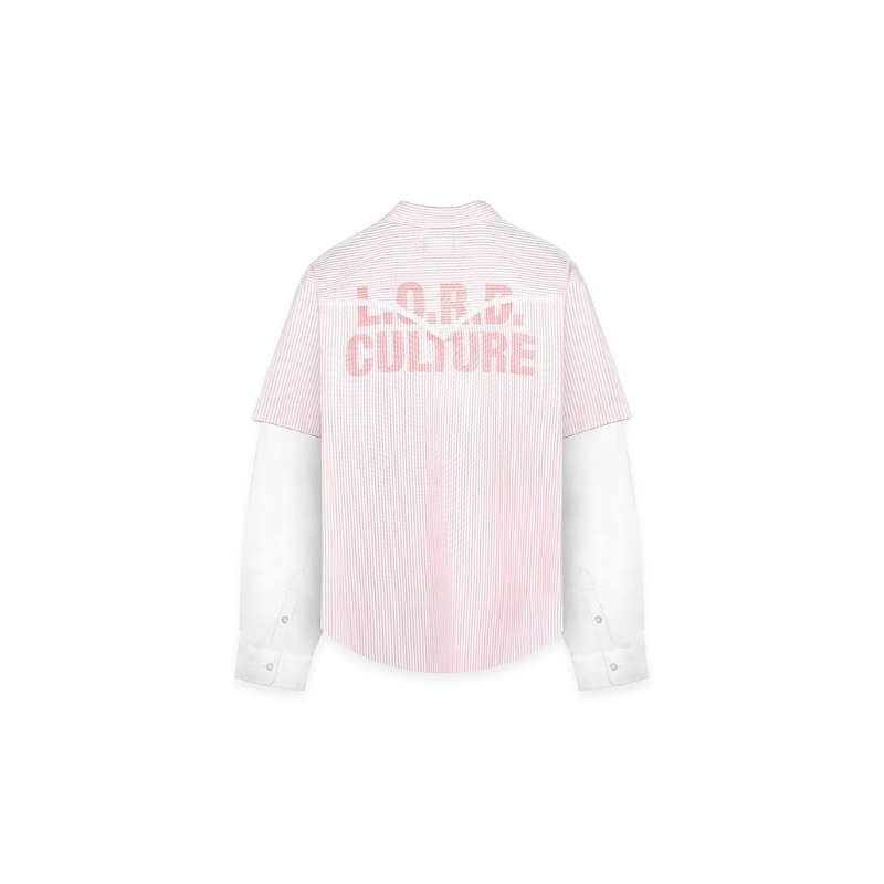Shirt Double Sleeve Pink | Lord Culture