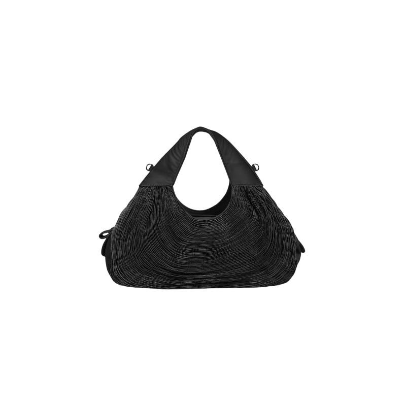 Shoulder bag Doc Medium Black | Mariana Méndez
