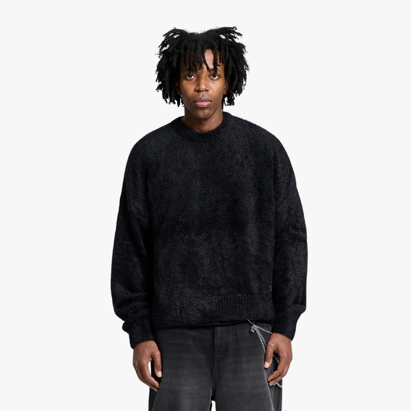 Knitwear Furry Black | Reternity