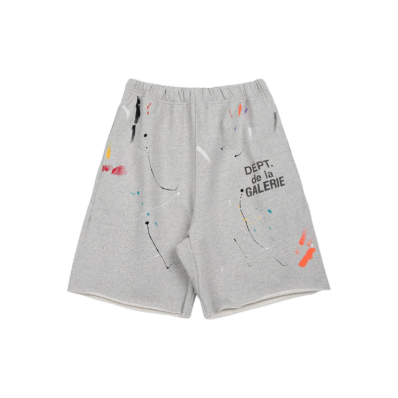 Shorts Splash Ink Graffiti Grey | Gallery dept.