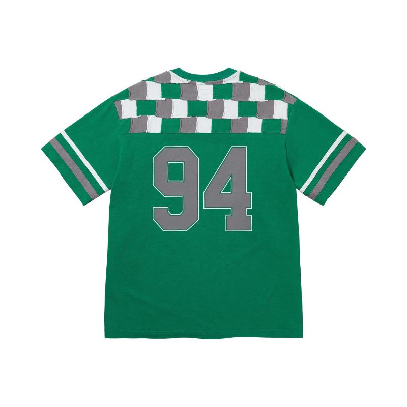 T-shirt Patchwork Yoke Green | Supreme