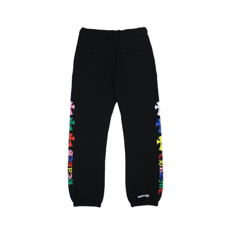 Joggers Multicolor Cross Black | Chrome Hearts