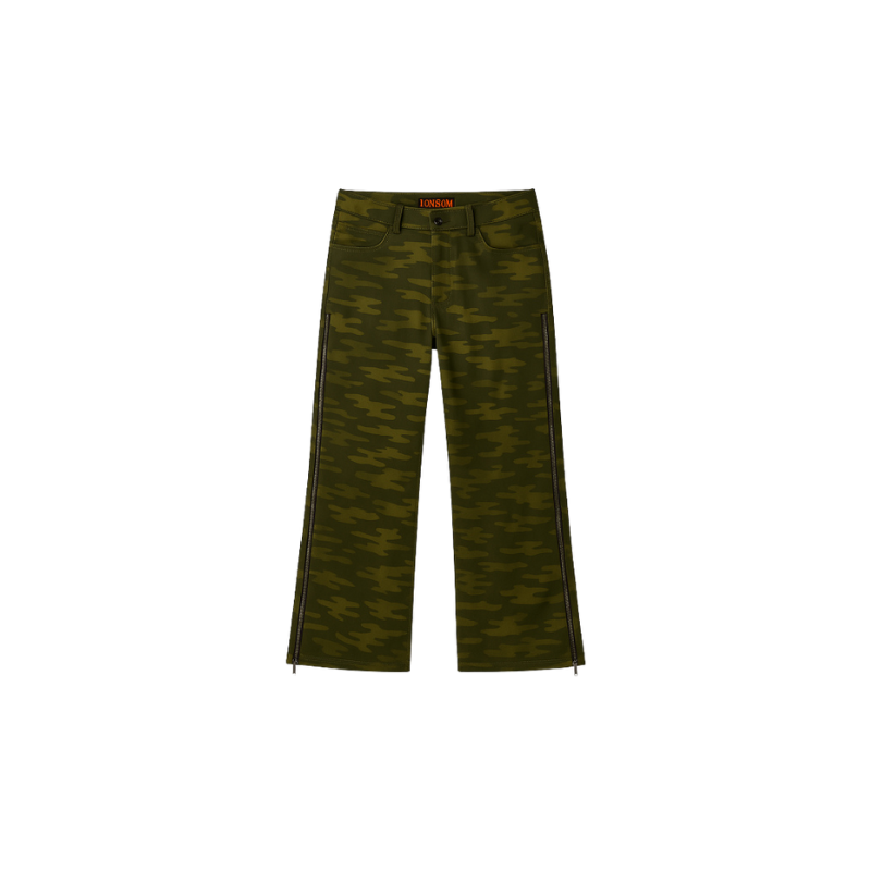 Cargo Pants Camo Green | Lonsom
