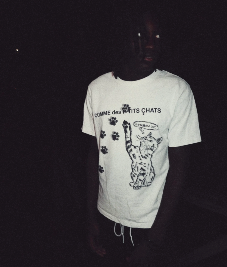 T-shirt CDPC White | COMME des P'TITS CHATS