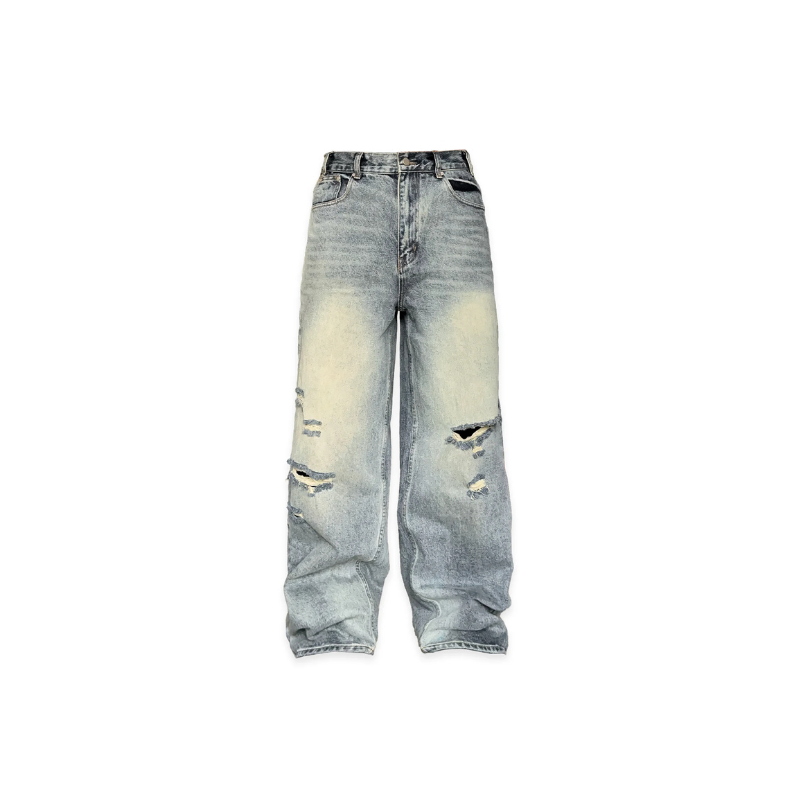 Jeans Distressed Blue | Lord Culture