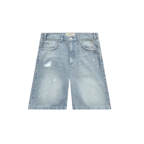 Denim Shorts Studded | Reternity