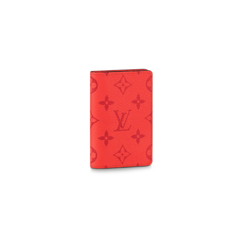 Wallet Organizer Orange Monogram | Louis Vuitton