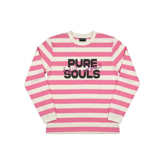 Longsleeve Marinière Pink | R'MILI