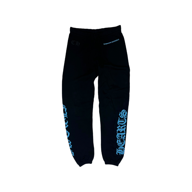 Joggers Black Blue Old English | Chrome Hearts