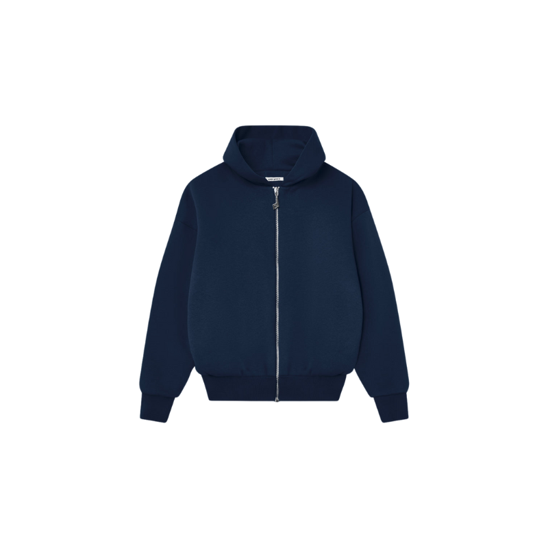 Zip Hoodie Navy | Perplex