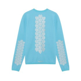 Longsleeve Gaufrette Baby Blue | Malgré Lui