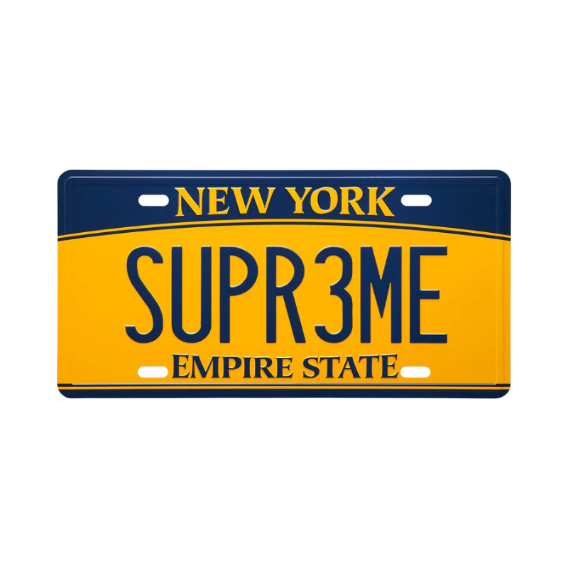 Collectible License Plate | Supreme